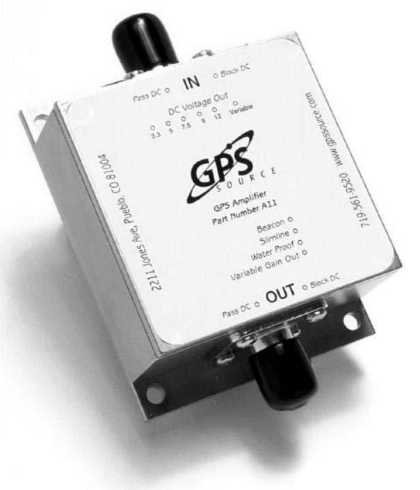 Amplifier is a single stage gain block that covers the GPS, Galileo, and GLONASS frequencies. The device features db of gain and a noise figure of less than 1.8dB.