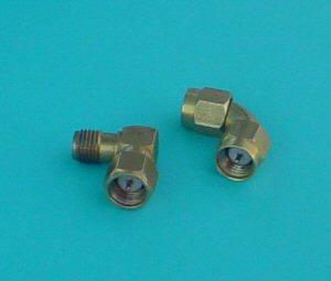 Elbow Connectors: The term "elbow" is another bit of connector slang, it means a right-angle bend connector or adapter. Rightangle connectors come in two types: 90 degree, and swept (see photo below).
