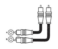 Input and controls RA20 & RA40 Input Wiring Inputs may be low level from the RCA output of the car stereo or high level from the car stereo speaker output.
