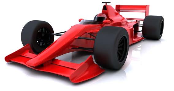 22 1 5 The body of the racing car shown in is manufactured from a composite material.