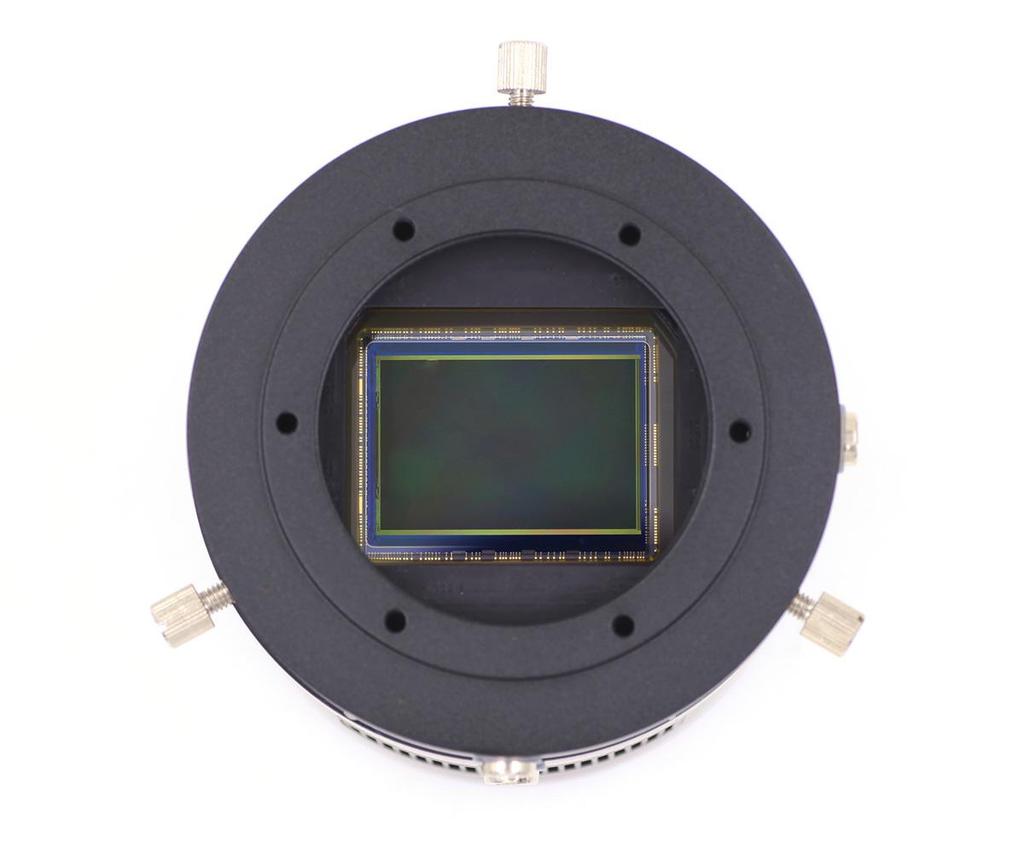because of some characteristics of the current CMOS cameras like insufficient AD sampling rate ( 12bit or 14bit