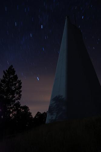 National Solar Observatory + Star Trail 18 mm F/5.