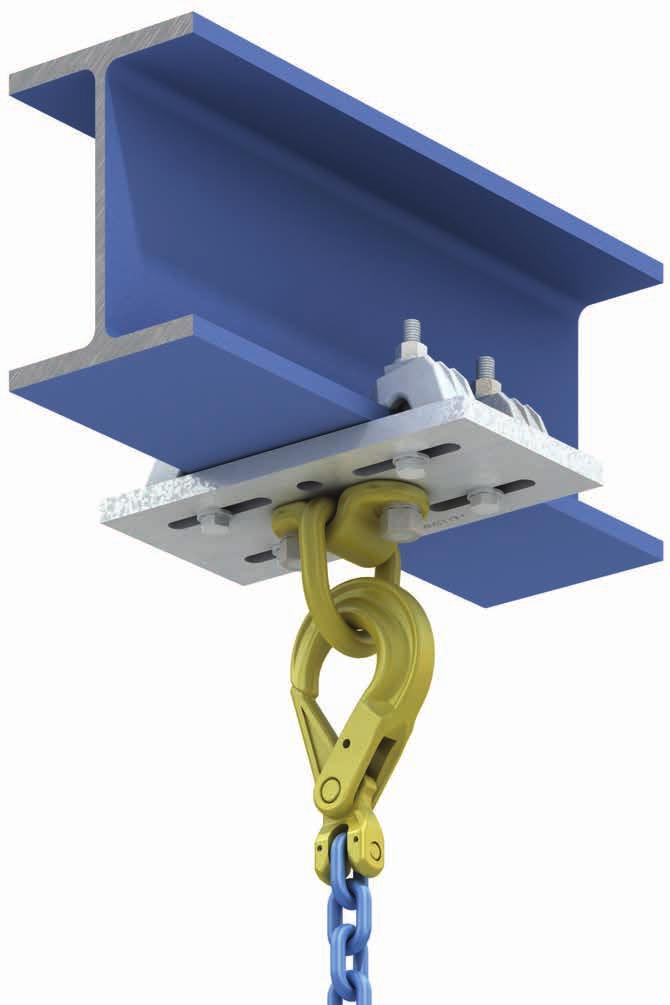 34 Lifting Points by Lindapter The versatile Type ALP not only provides lateral adjustability, it also adjusts to suit different beam sizes and the orientation of the lift (see page 36).