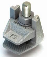 56 Support Fixings by Lindapter Type F3 An FM approved, high strength flange clamp with a large clamping range. Compatible with drop rods and J bolts.