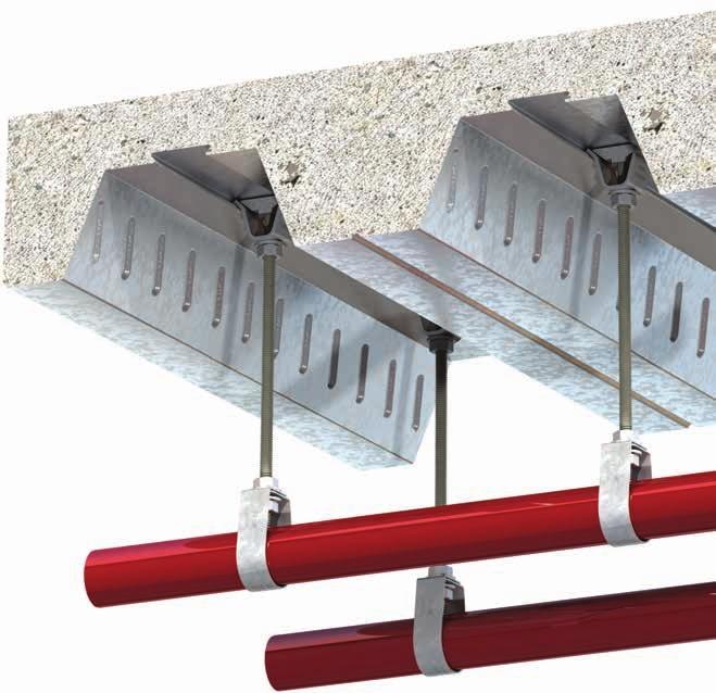 66 Decking Fixings by Lindapter Type MW2 - Multiwedge 2 Designed for the Multideck 60 and Multideck 80 profiles manufactured by Kingspan Structural Products.