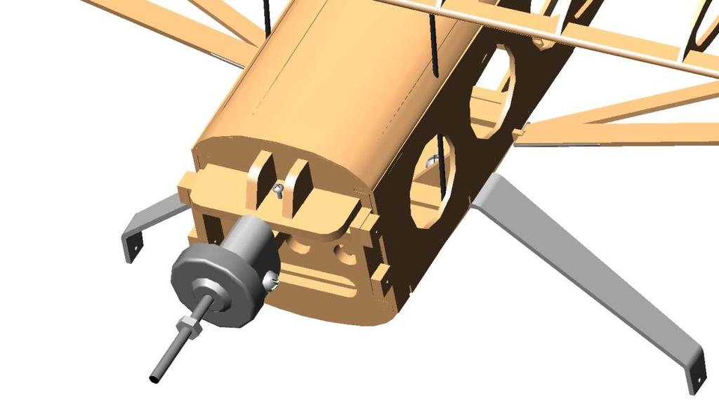 Attach the pushrod to the rudder using a micro EZ-Link. Attach the pushrod to the servo using a mini EZ-Connector.