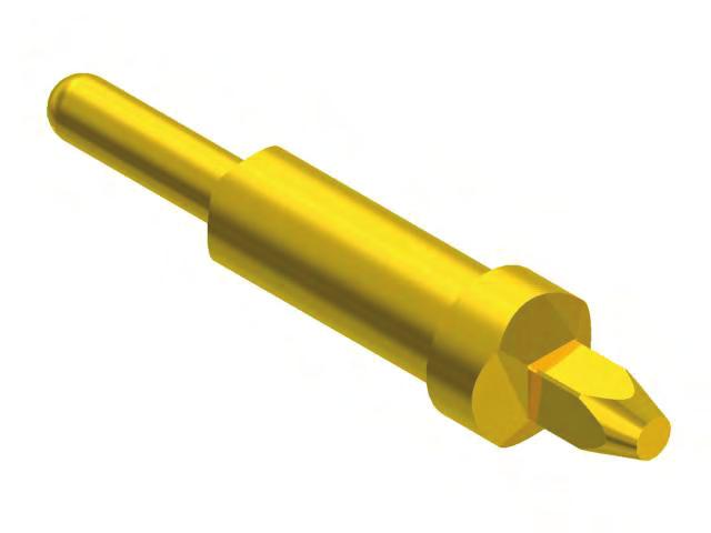 98) CONNECTOR PINS - SOLDER MOUNT POLYGON Dimensions in mm X - X - X - XXXX - XXXX - 3 - X Style D Dia B - Brass T - Tellurium Copper A Pin Length B Standoff Length C Mounting Length Component Dash