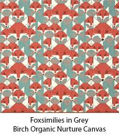 Charley Harper collection that would be a great alternative: Foxsimilies in Grey from the Organic