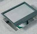 protection DIN-rail snap-in Partition wall in mounting frame Allows mixed installation of power and low voltage in the same