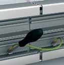 A cable shelf separates VDI cables from power cables.