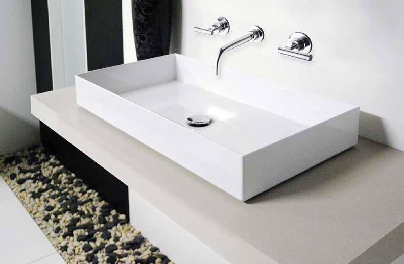 Bench 1200mm Biscuit Cherry Pie Alape Metaphor 700 basin BENCH Features The clean and durable Bench is made entirely of Cherry Pie premium solid surface and is available in a series of common sizes