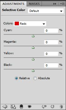 Project 6 guide Adobe Photoshop CS5 Extended Using selective colors With the Selective Color command, you can change the intensity of selected color groups such as blues, reds, or magentas along the