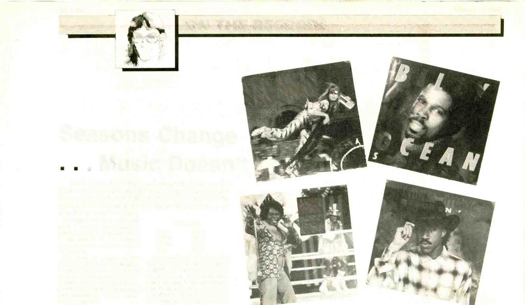 34 is R&R February 12, 1988 ON THE RECORDS KEN BARNES Seasons Change.