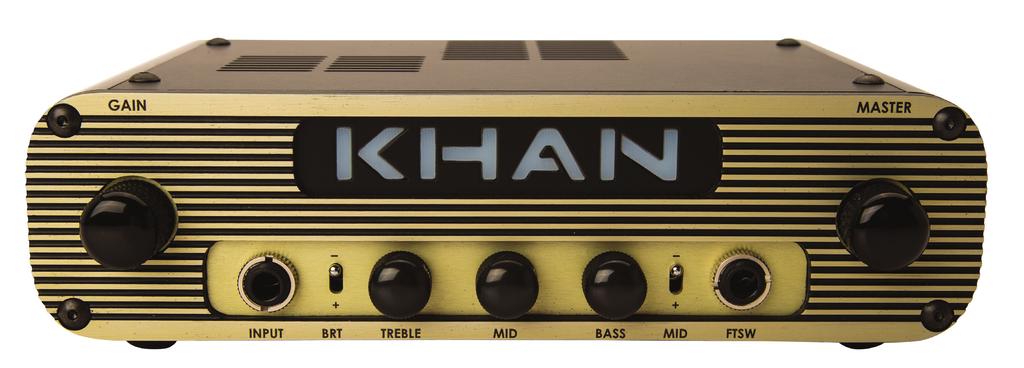 Single Channel (PAK) Model Input: High 1 Megohm input impedance for maximum signal and tone from your instrument. Standard ¼ jack Gain: Controls the gain of the preamp.