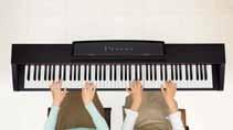 Key struck PRIVIA pursuing smart functional beauty & CELVIANO adopting the standard piano s inherently beautiful form 1 2 3 The time between the moment a touch is detected and the sounding response