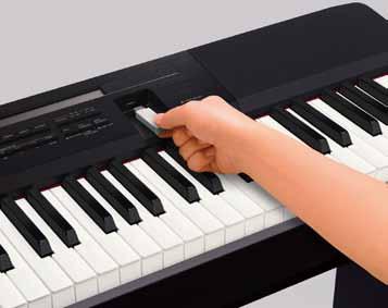Key Off Simulator* reproducing tonal variations resulting from finger release The lengths of the reverberations and expressions a piano produces vary depending on the speed at which players release