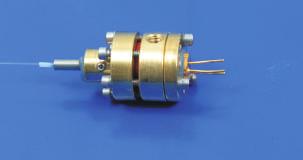 Pigtail style laser diode to fiber couplers are offered with the fiber pigtailed directly onto the coupler.