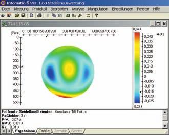 INTOMATIK-S Software for Fringe Processing INTOMATIK-N Software for Evaluation Overview