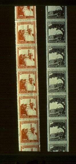 Slide 16 In 1936-1938, coil stamps were introduced. These stamps were printed in rolls of 500, and were perforated 14-1/2 X 14.