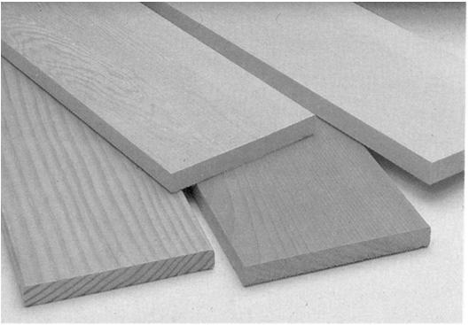 Softwood Boards BC Wood Specialties What: 1 thick material, 2 width increments, 2 length increment usually dried and
