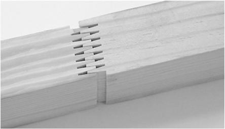 Finger Joined Lumber What: longer lengths made from shorter stock Why: removes