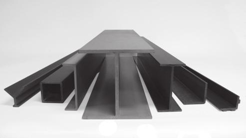 I-beams, wide flange beams, round and square tubes, bars, rods, channels, leg angles and plate.