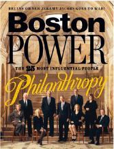 organizations) that are making/shaping the city of Boston. In our 2015 issue, we will profile up to 50 of the most influential Bostonians whose ideas are changing the city.