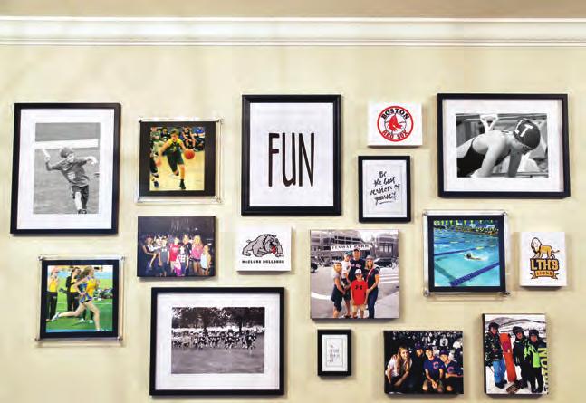 customize a wall with recommendations on