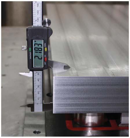 All major components of our shear are precision milled as you would expect