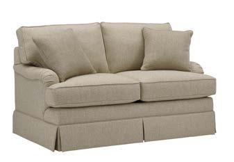 upholstery upholstery 10535-21 CLIN#: 2102-WC 10537-78 CLIN#: 2101-NB GT-D70-LS-DAK Loveseat W60 1/4 D36 H37 in.