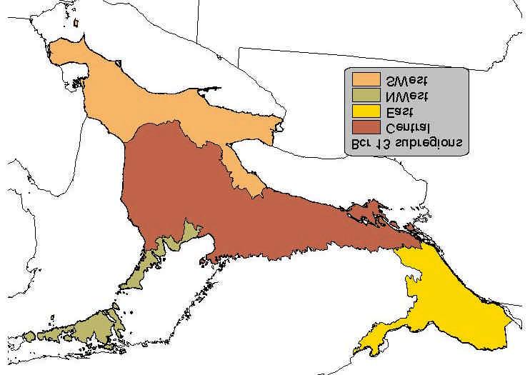 Geographic Scale? Full BCR? Ontario BCR? Finer Scale?