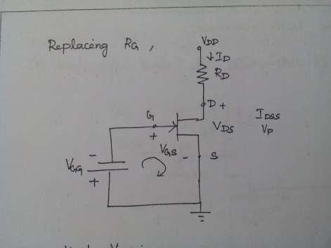 To find Apply KVL to gate circuit, 1 Since is fixed DC supply the voltage is fixed in magnitude,