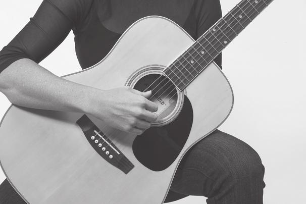 R I G H T-HAND P O S I T I O N: F I N G E R S T Y L E There are two main ways to play the guitar with the right hand: fingerstyle (with