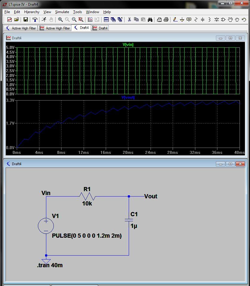 Transient Analysis (PWM Filtering) This is an example adapted from the training series on Arduino Analog I/O on the subject of PWM filtering.