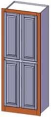 Face Frame & oors On Utility Cabinets Example: LC36X84 face frame and doors. Face frames are sent with square edges.