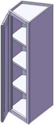 12" ide all Angle Cabinet (3 Shelves) 42" 45" 48" 12" A1242 12/24 A1245 12/24 A1248 12/24