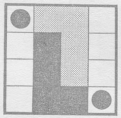 1.2 The L-Game The L-Game is an abstract strategy board game created by Edward de Bono and was first presented in his book [6].