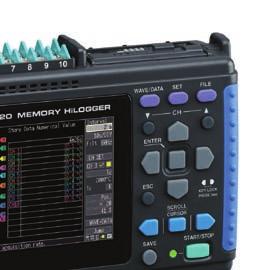 MEMORY HiLOGGER 8430-20 (English model) Supplied Accessories: Instruction Manual 1, Measurement Guide 1, Application Disk