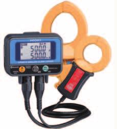 7 For simple measurements such as AC/DC load current or AC leakage current WIRELESS CLAMP LOGGER LR8513 For applications such as: PV maintenance, automobile tests, forklifts, railroads, equipment