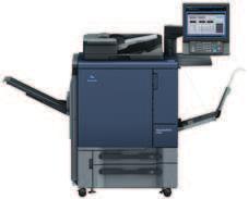 per hour 1,681 pph CONTROLLER Internal Konica Minolta Controller Internal Fiery Controller IC-603 A IC-417 SCANNER SPECIFICATIONS Scan speed A4 Up to 240 ipm Scan modes TWAIN scan; Scan-to-HDD;