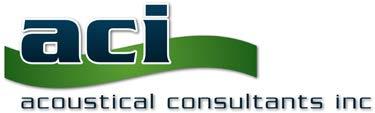 aci Acoustical Consultants Inc. 5031-210 Street Edmonton, Alberta, Canada T6M 0A8 Phone: (780) 414-6373 www.