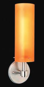 Tall arc Sconce model sc413 Size: 15" h x 8" w Available in all fused glass and most resin colors and finishes. E.