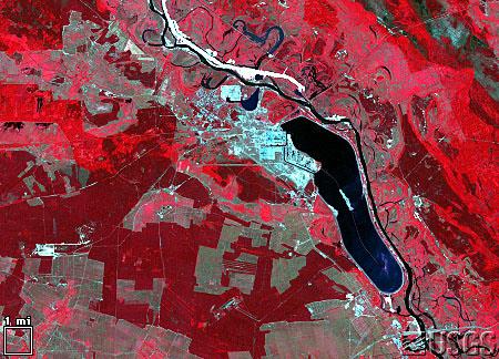 This area is near the common borders of Ukraine, Belarus, and Russia. The images clearly show farm abandonment.