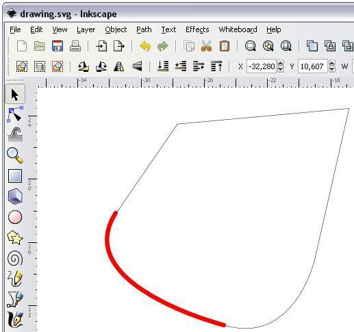 4.1.2.9. It is possible to modify a shape after it has been created. Double-click on the image. Once you do that, the nodes for the shape will appear and you can then change the shape.