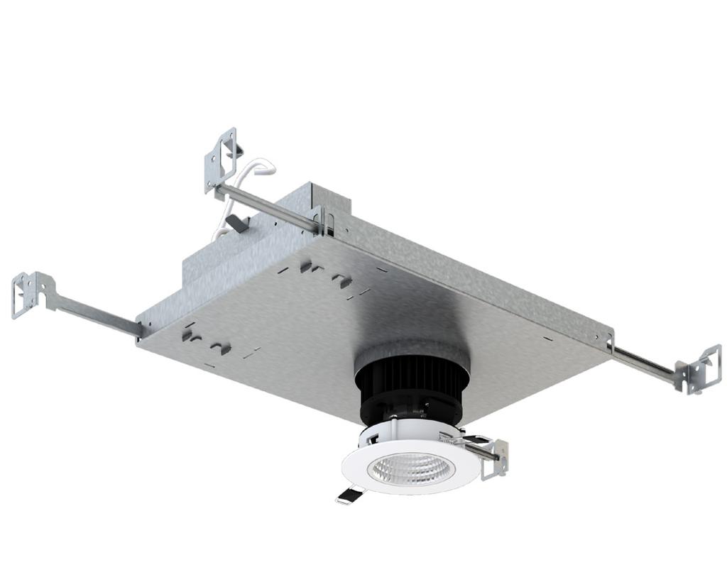 Specification Sheet / Recessed Downlight / L403NI Shown with white finish(w) round(r) trim and silver specular reflector(s) Type: L403NI Application IP rating 54 Mounting Electrical Power Consumption