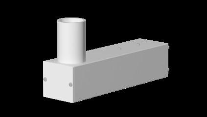 surface, with tenon in upward or horizontal orientation Fixtures can be rotated 360º around tenon DMVT Direct Mount -
