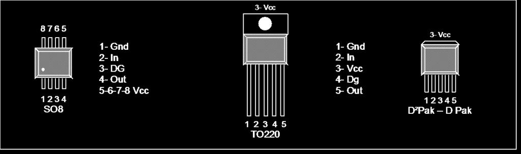 voltage(2) 2 3 4 UV+ 5 6.2 UV - 4.5 5.8 VOL Off Open load detection threshold 2 3 4 C See fig. 2 Open load detection threshold 0.05 0.17 0.27 Tj=-40..25 C I OL On A 0.05 0.15 0.22 Tj=25.