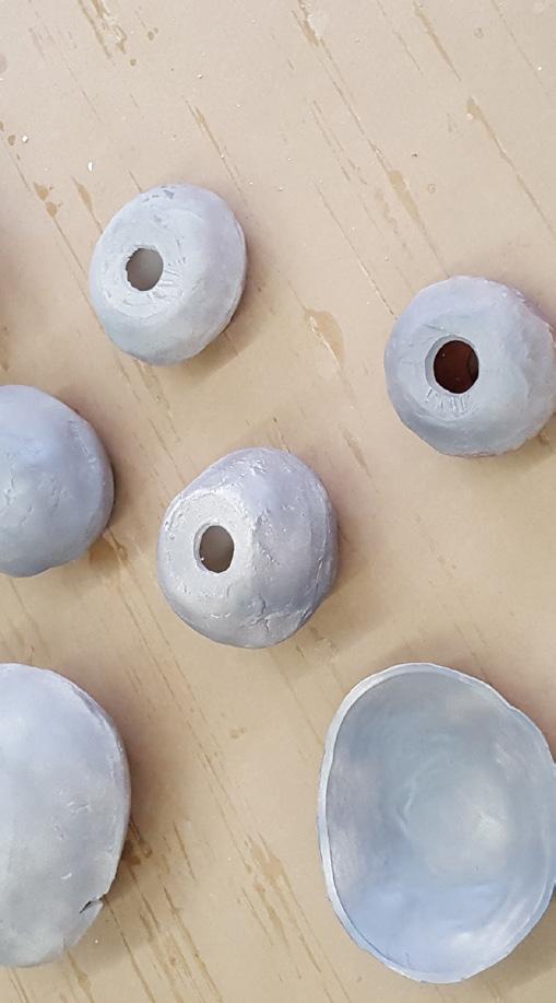 Whitney Reeves Chanute, KS 3D Ceramics Major Slip Cast and Mold