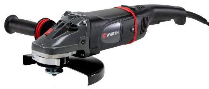 2400 watt angle grinder, for disks with max. 230 mm diameter.