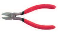 Length Box/Carton 406-1905 5" 5/30 406-1906 6" 5/30 406-1907 7" 5/30 LONG NOSE CUTTING PLIERS For gripping small objects in confined spaces. For twisting and forming thin wire and metal. Product No.